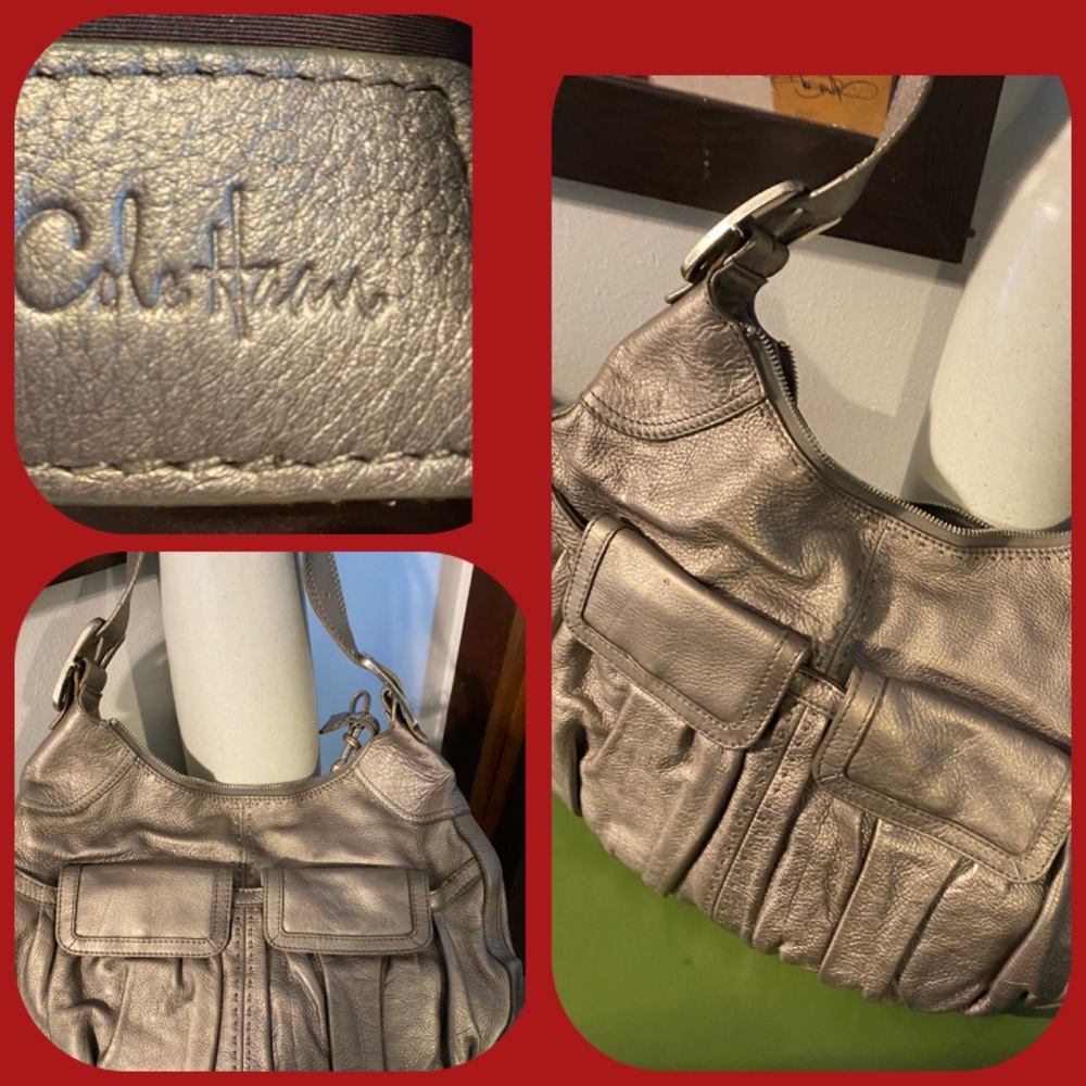 Cole Haan gold bag